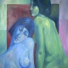 'Desnudos' 1965 · Óleo sobre lienzo · 100x81 · Colección del pintor