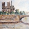 'Notre Dame' 1965 · Óleo sobre lienzo · 33x41 · Colección del pintor