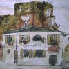 'Restaurant' 1965 · Acuarela · 21x30 · Colección del pintor