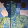 'Torero' 1965 · Óleo sobre lienzo · 100x81 · Colección del pintor